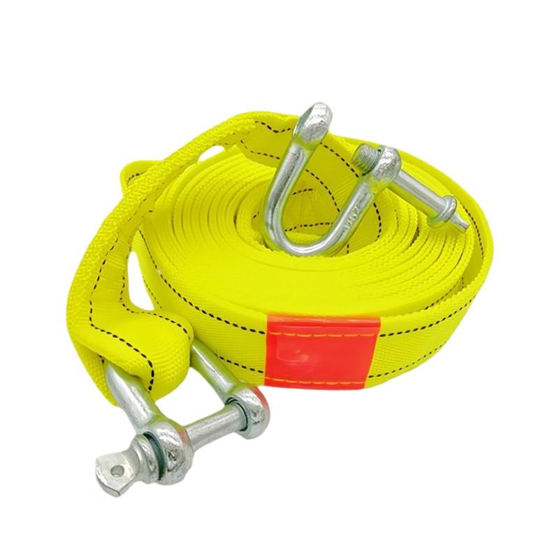 4/5 Meter Tow Rope For Truck Snatch Strap Off-road Towing Ropes Trailer Winch Cable Belt Car Traction