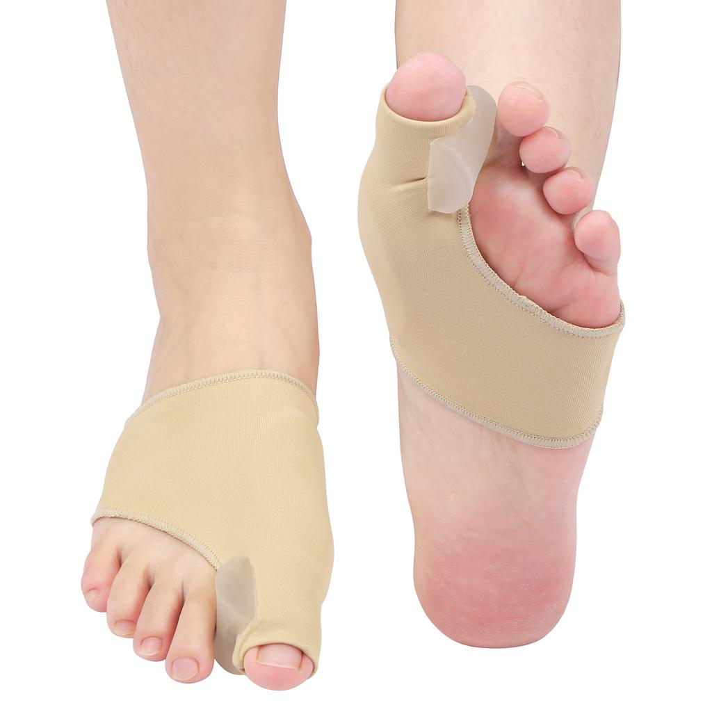 1 Pair Bunion Corrector Gel Bunion Pads Sleeves Brace Bunion Relief Big Toe Separator for Big Toe