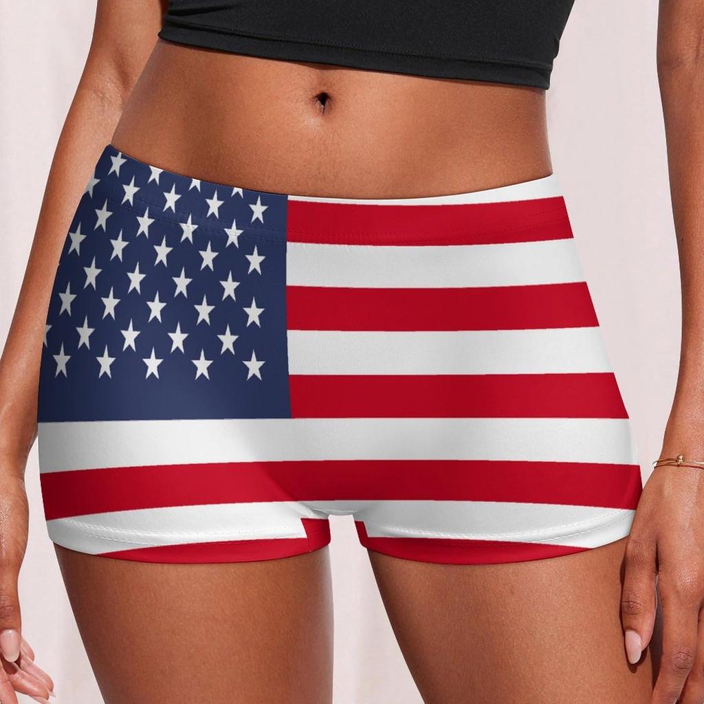 Women's Tight Athletic Shorts Workout Sports Shorts for Gym Running Yoga and Casual Wear
