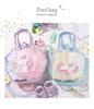 Pool Bag for Vinyl Beach Shell Lavender [Arisana] Girls, Bag, Stylish, Shape, Seashell,