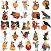 50PCS Vintage Halloween Stickers-High-Aesthetic Supplies for Journal Collage Background Paper&Phone Case Decor AnimeWorlds Store