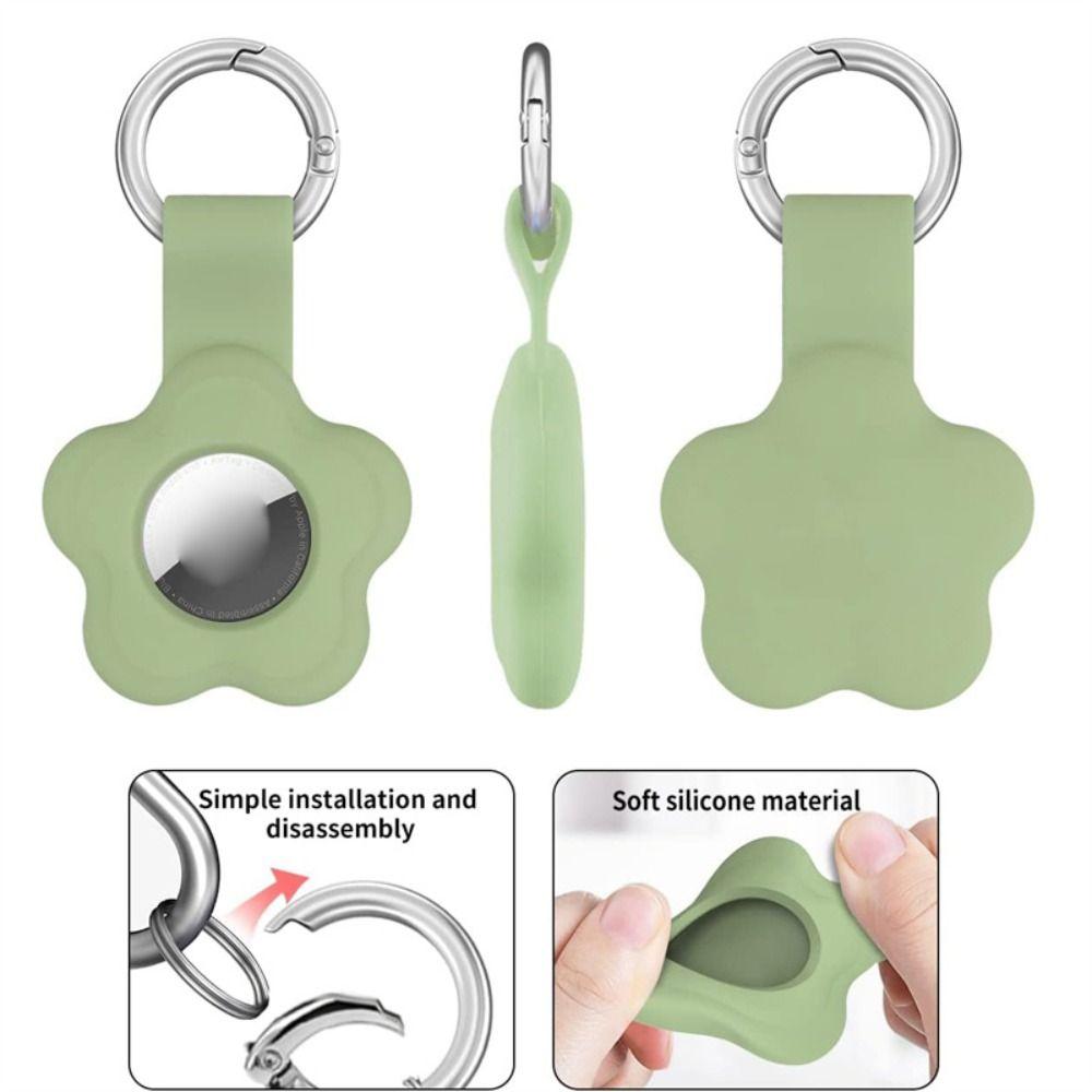 

Силиконовый защитный рукав с пряжкой, силикагель, рукав против потери, новый брелок-трекер для домашних животных