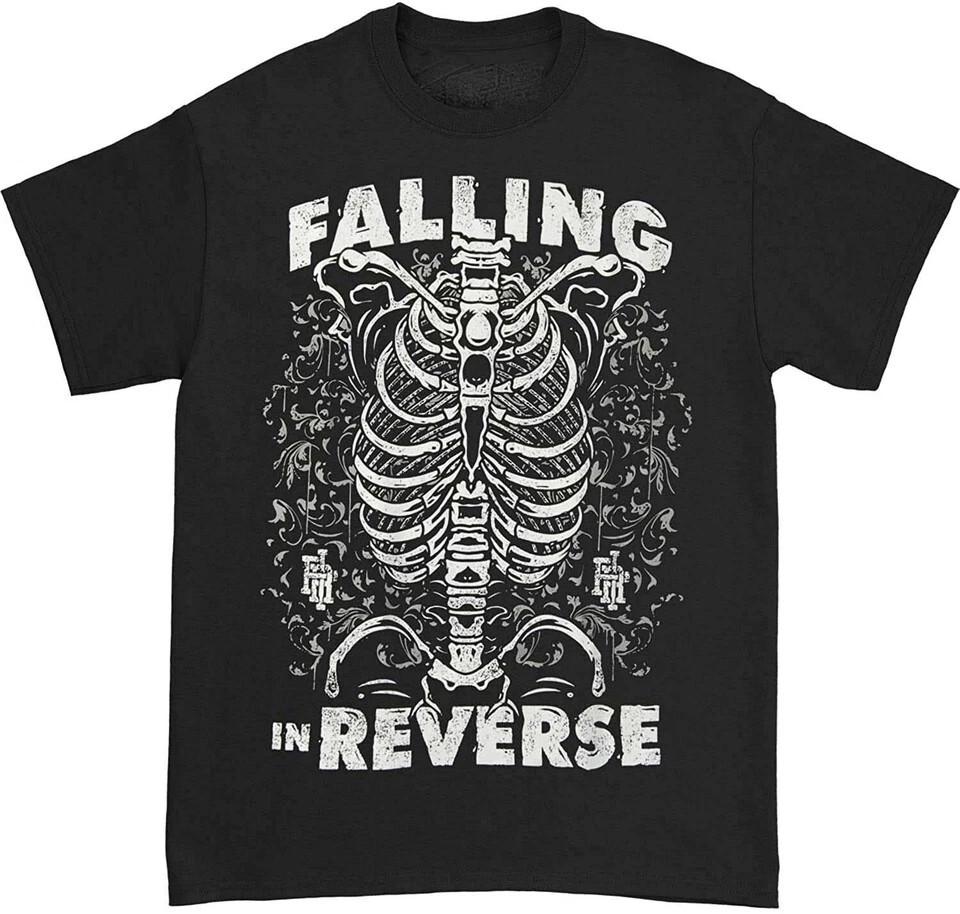 Falling In Reverse Music Band Bone T Shirt  Unisex T-Shirt M