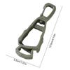 1Pcs Outdoor Glove Clip Hanger Multi-purpose Anti-drop Hook Plastic Clip Holder Protective Work Gloves Safety Clamp Camping Tool
