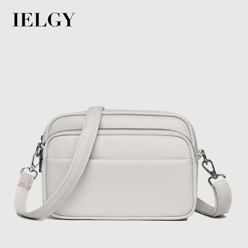 IELGY Ladies Fashion Cross-Body Small Square Bag Simple All-Match