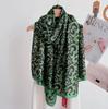 180*90Cm Scarves Luxury  Long Silk Scarf Women Soft Shawl Wrap Muffler Hijab Bufanda Foulard Female Bandana Beach Stoles