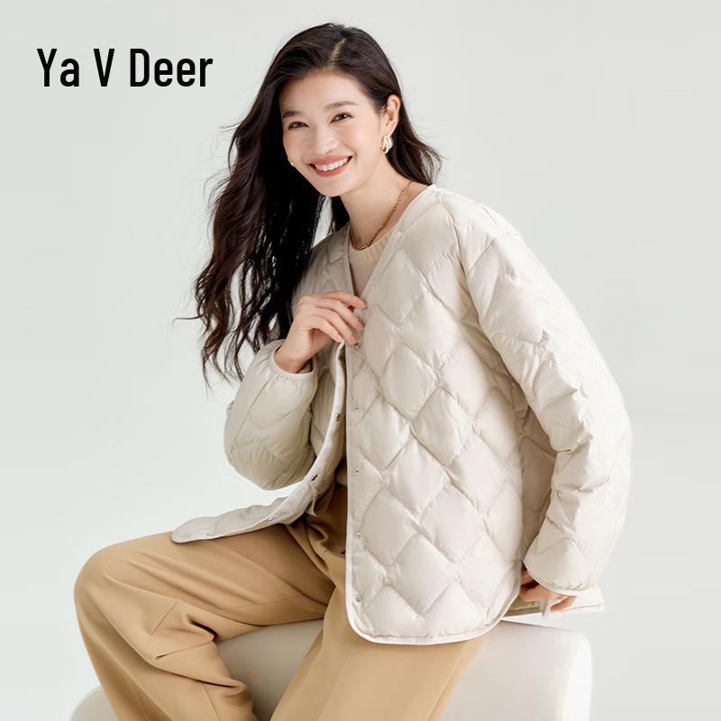 

Женская легкая пуховая куртка Yalu с ромбовидной стежкой XL