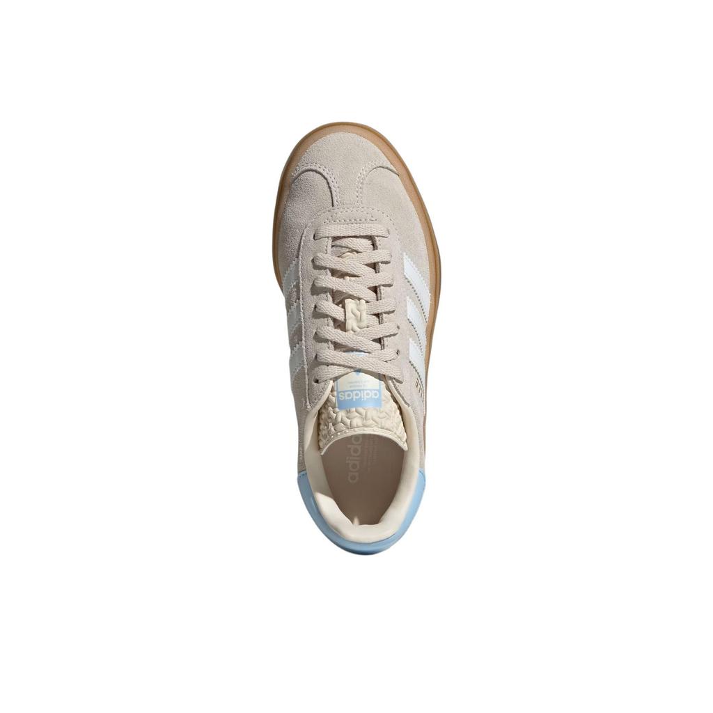 adidas Gazelle Bold J Wonder White Clear Sky Kids Sneakers Cream Cloud-White JH5540