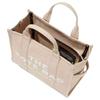 Marc Jacobs Logo Cotton Tote Shopping Bag Medium Women Tote Bags Beige M0016161260BEIGE
