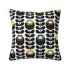 Custom Early Bird Granite Cushion Cover 40x40cm Orla Kiely Floral Velvet Cute Pillow Case Home Decoration