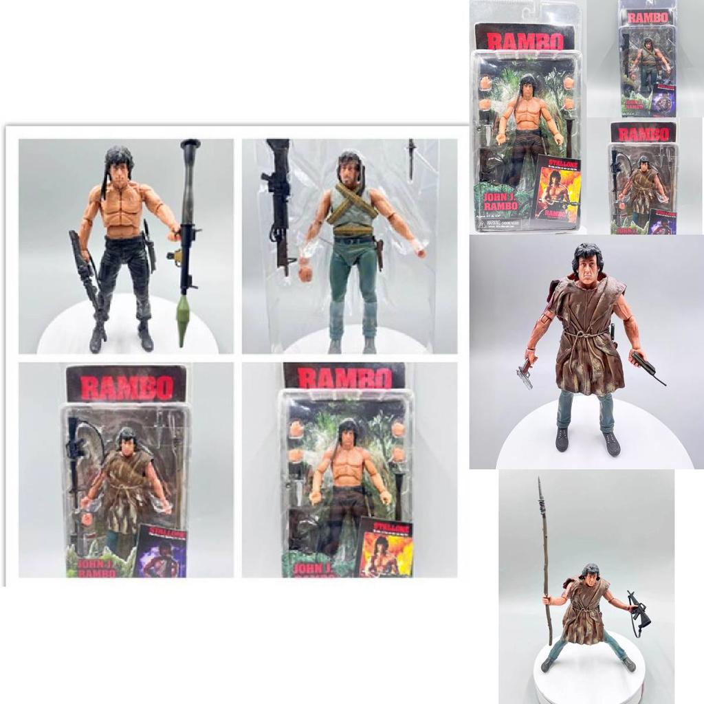 First Blood Rambo Survival Edition Sylvester Stallone 7 Inch Pvc Action Figure