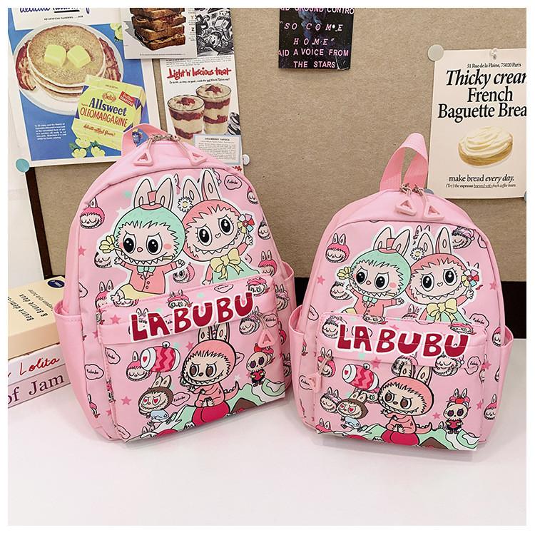 Adorable 2024 New Cartoon Kids Backpack Large Capacity Stylish School Bag In Pastel Colors
