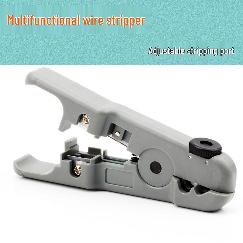 

Adjustable Cable and Wire Stripper Cutter Pliers 501 Gray Stripper