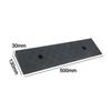 1 Pcs Plastic Kerb Ramp Non-Slip Threshold Ramp 30mm Height For Cars Going Uphill Plastic Roadside Slope Home Accessories