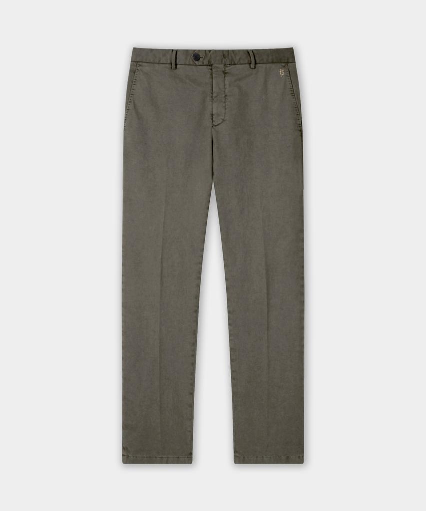 BIRBANTE Sondrio Stretch Satin Pants - Mocha Beige