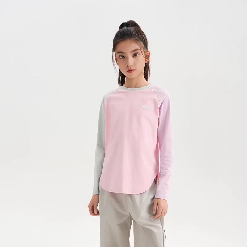 FUN ACTIVE Cotton-Feel Quick-Dry Kids UV Protection Sports T-Shirt 170