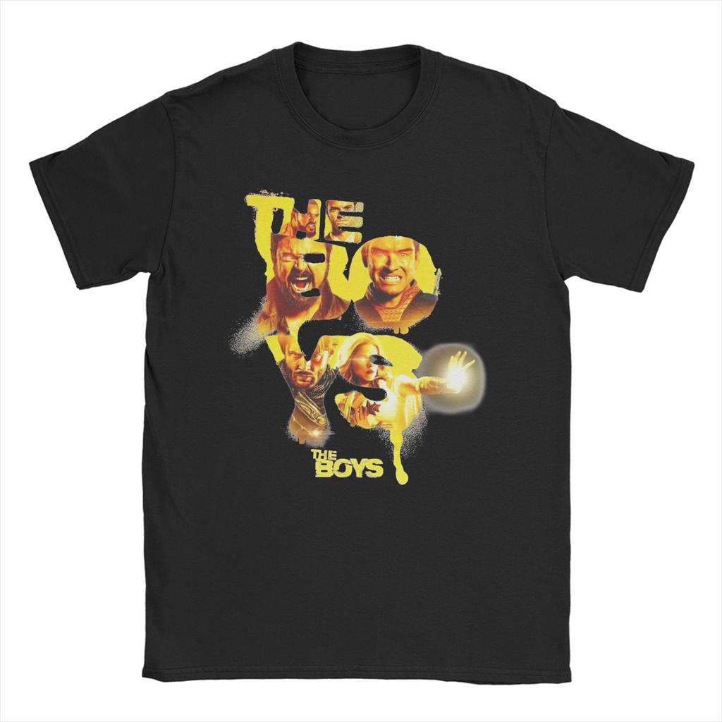 Unisex Womens TShirts The Boys Never Meet Your Heroes Pure Cotton Tee Shirt Short Sleeve T Shirts Round Collar Clothes Original