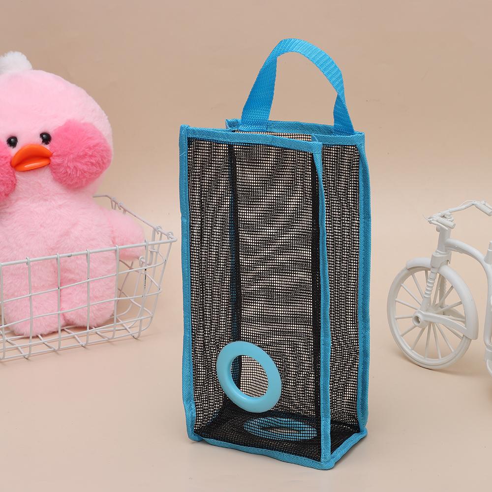 New Organizer Practical Foldable Plastic Breathable Mesh Hanging Holder Garbage Bag Storage