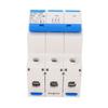 Isolator Circuit Breaker PC Flame Retardant 3 Pole Miniature Circuit Breaker 400V 63A