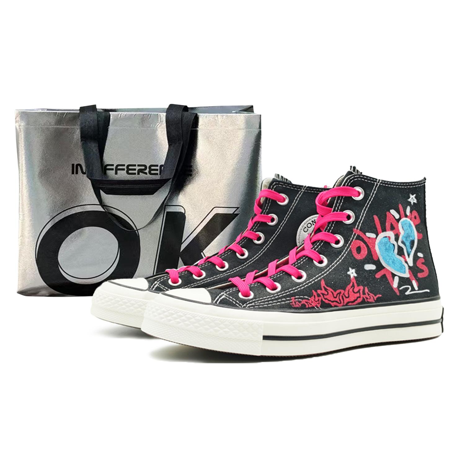

Converse All Star High top Canvas Shoes Unisex Pink Ink 162050C(Team131-1S) 35