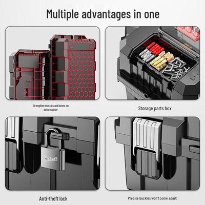 Ningzhao Three-Tier Portable Hardware Tool Box