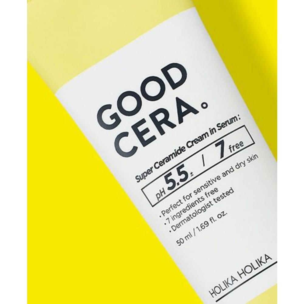 HOLIKA HOLIKA Good Cera Super Ceramide Cream in Serum 2p, 100ml, 1 bucata