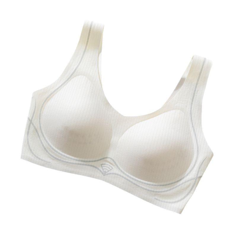 Vest type summer thin sports underwear women gather small breasts, close secondary breasts, anti-sagging, breathable and seamless beautiful back bra