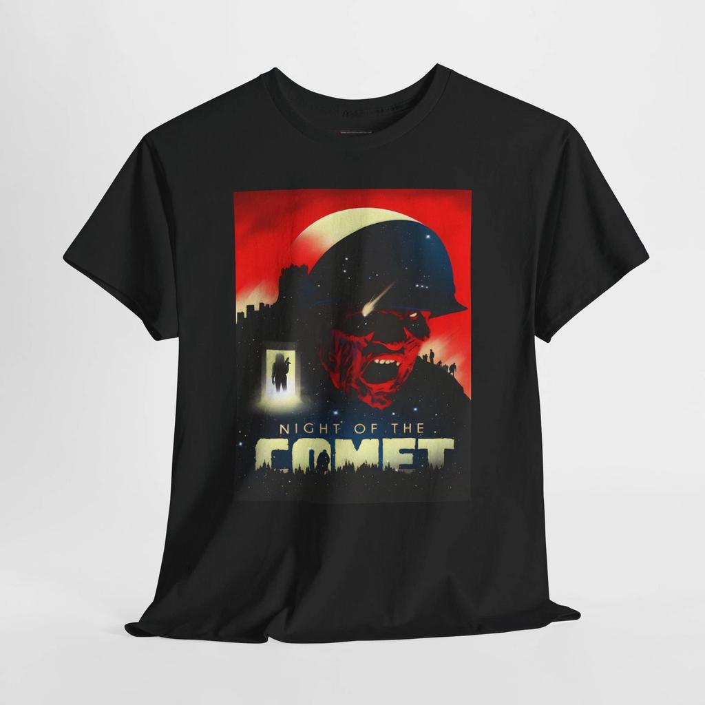 Night of the Comet 1984 Retro Movie Poster Horror Unisex Graphic T-Shirt
