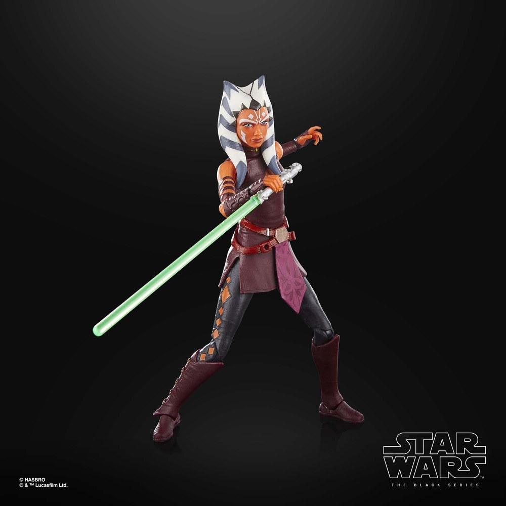 Hasbro Star Wars The Black Series Ahsoka Tano Padawan 6-Inch Action Figure Clone Wars Suitable for Ages 4 and Up