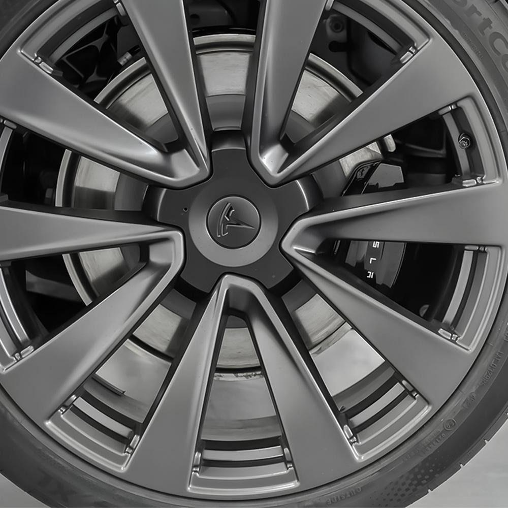 22Inch Car Styling Wheel Hub Center Cap Decoration For Tesla Model X Auto Tire Center Cover Badge Decal Accessories