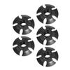 5PCS Hiking Pole Rubber Snow Mud Drag Basket Walking Hiking Stick Cane Accessory