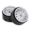 2PCS Metal 1.9 Inch Wheel Hub Rim Beadlock for 1 10 RC Crawler Car Compatible with TRX4 SCX10 RC4WD Hsp Redcat Traxxas