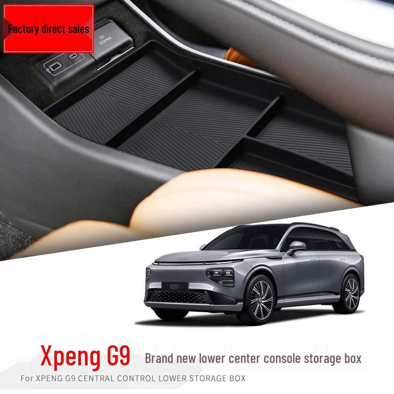Silicone Storage Box for 2022-2025 XPeng G9 Center Console