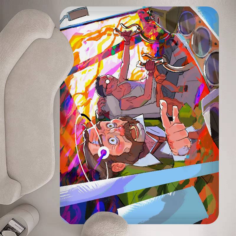 D-Disco Elysium Hot Video Game Door Mat Washable Non-Slip Living Room Sofa Chairs Area Mat Kitchen Doormat Area Rug