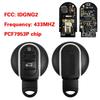 CN006085 Aftermarket For BMW MINI 3 Button Keyless Remote Key for Korea Car 434mhz PCF7953P Chip FCC Model IDGNG2