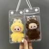 Non-Toxic 1/3Pcs For Labubu 4.0 10Cm Protective Case Outgoing Display Bag The Monsters Pin For Love Series Doll Outfit Accessories Gifts