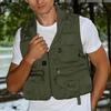 Multi-Pocket Fishing Vest Breathable Mesh Fishing Safety Life Jacket Multifunction Breathable Pocket