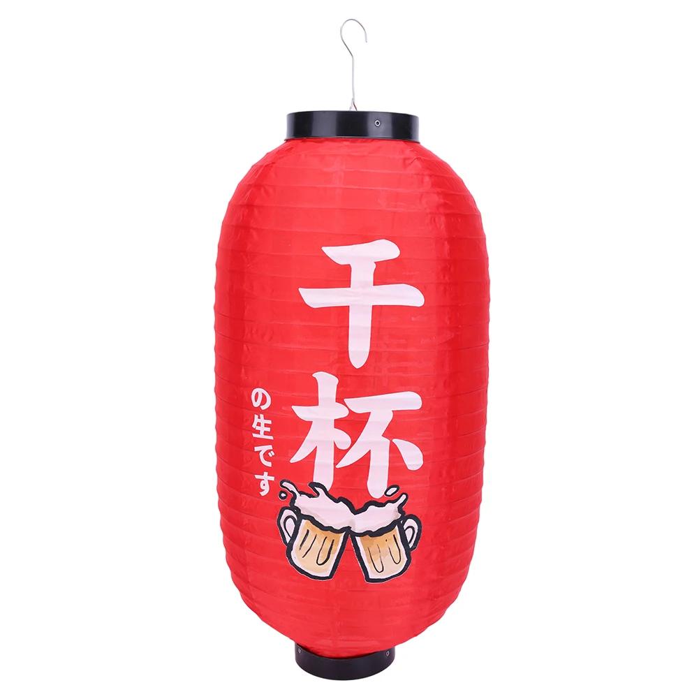 Japanese Style Lanterns 10 inch Traditional Chinese Printing Hanging Lanterns Bistro Ramen Sashimi Sushi Restaurant Decoration