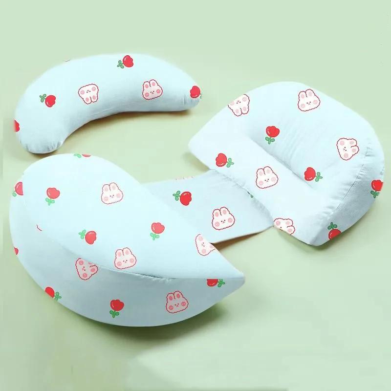 Pregnant Women's Pillow Adjustable U-shaped Waist Support Cartoon Pattern Cushion Maternity Pregnancy Side Sleeping Pillow