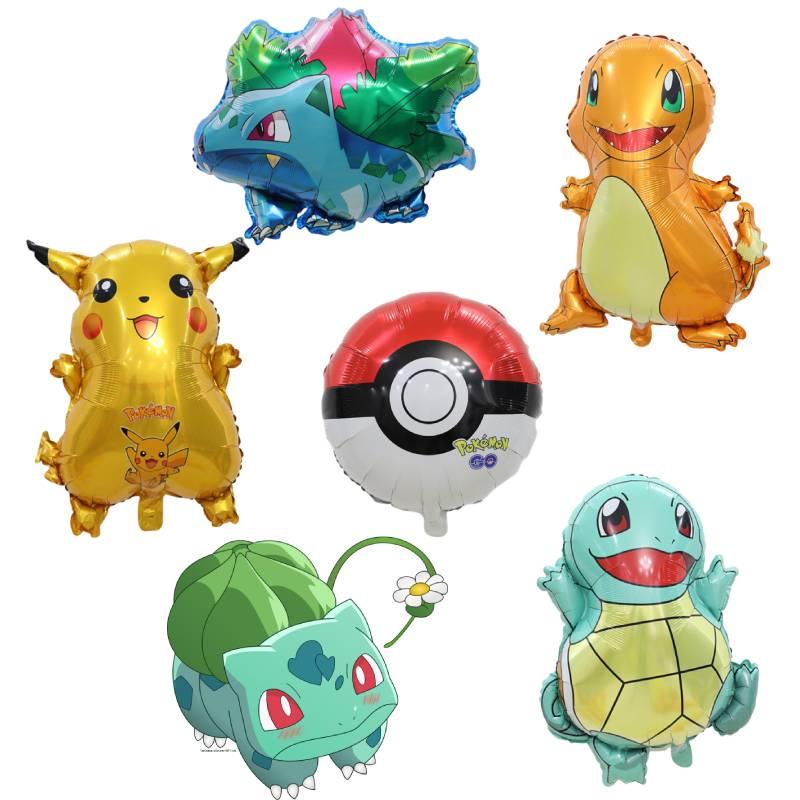 Pokemon Age Set Pikachu Balloons Banner More For Your Kid's Birthday Party Decoration