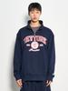 General Idea Man New York Cozy Half Zip Sweatshirt [Navy] / Sbd1U02004