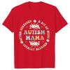 Women's Fashion T-shirt Autism Mama Printed Tshirts Fashion Casual Short-sleeved Tee Shirt Autism Awareness T Shirts for Women