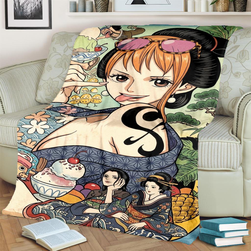 Soft Comfortable "ONE PIECE" Blanket Flannel Warm for Sofa, Bed, Bedroom and Travel