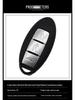 Compatible with NS Infiniti QX60 Smart Key: 3-Button, 433 MHz, 47 Chip Remote