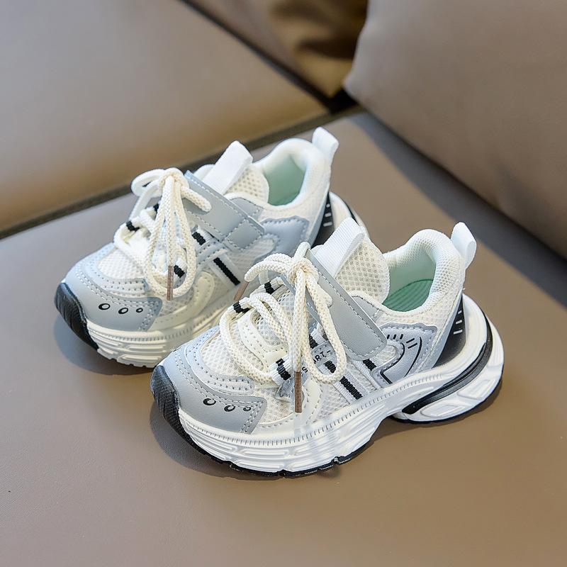 Children's Sports Shoes with Mesh Ventilation - Baby Walking Shoes for Boys and Girls