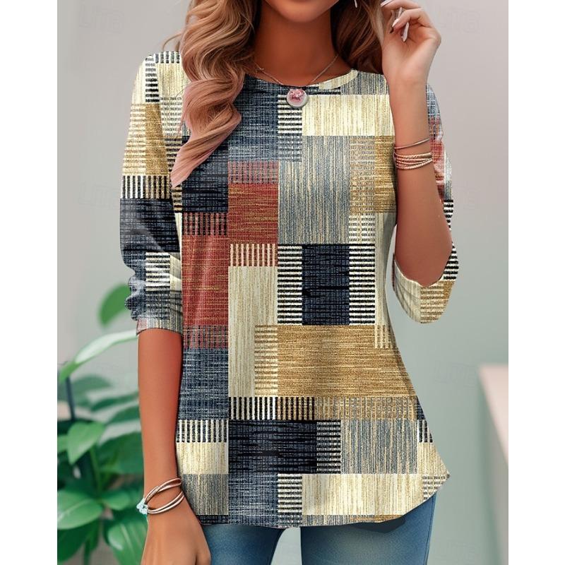 Women's T-Shirt,3D Printing,O Neck,Long Sleeve,Casual,Lightweight Top,halloween,Hip Hop ,Large Size,Fashion