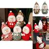 Charming Plush Snowman Cushion Adorned With Holiday Colors For Childrens Gifts