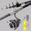 Ultra-Light Hard Carbon Sea Casting Rod, 3.6m/4.5m Threaded Long-Cast Fishing Rod Set