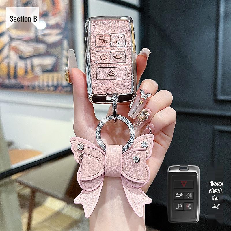 Wysokiej klasy etui na klucze z klamrą do modeli Range Rover Sports z lat 2013-2025