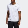 Adidas T Shirts Men's White Crew Neck Moderate ED9292